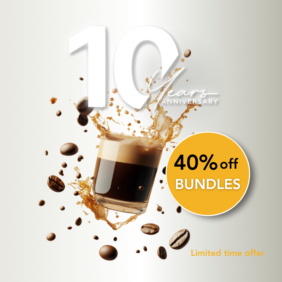 Celebrate 10 Years of Tripod Coffee with 40% Off